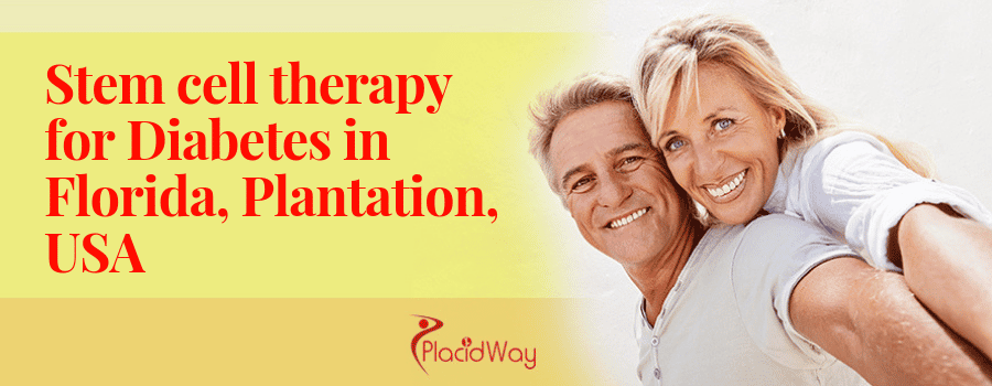 Stem cell therapy for Diabetes in Florida, Plantation, USA